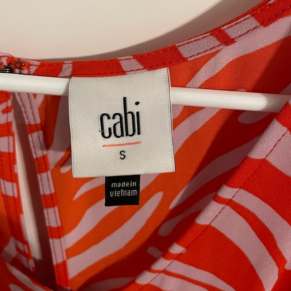 Cabi Saunter Maxi Dress Socialite Print Size Small - Picture 3 of 7